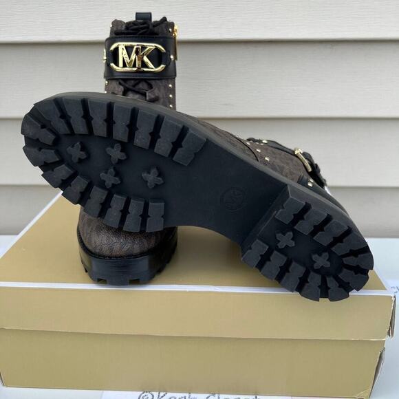 Michael kors boot Kincaid Lace up boots -Brown - Picture 11 of 12